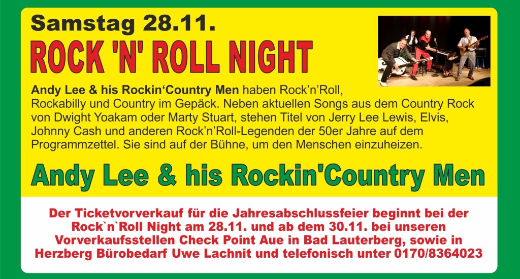 01.06.24 Rock Night Aron King